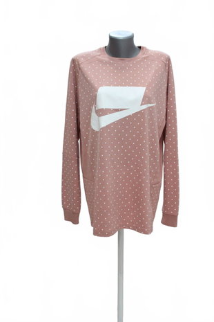 Damen -T-ShirtNikemit Aufdruck,farberute,größeM