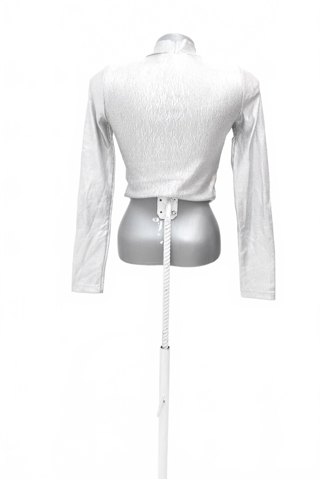 Damen -T-ShirtGenesisohne Aufdruck,farbesilber,größeM