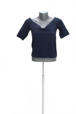Damen -T-ShirtReservedohne Aufdruck,farbeblau,größeM