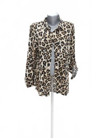 Damen bluse : Brand,Farbeanimal-print,größe: size