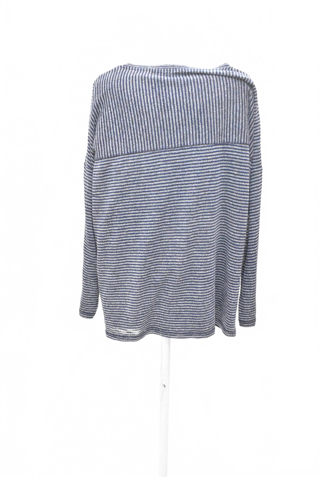 Damen -T-ShirtMaxi Blueohne Aufdruck,farbegestreift,größe56