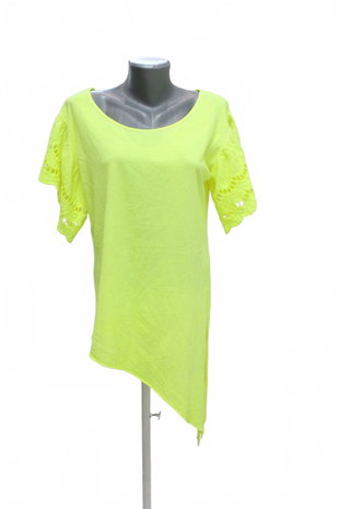 Damen -T-ShirtGenesisohne Aufdruck,farbegelb,größeM