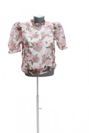 Damen bluse : Brand,Farbegeblümt,größe: size