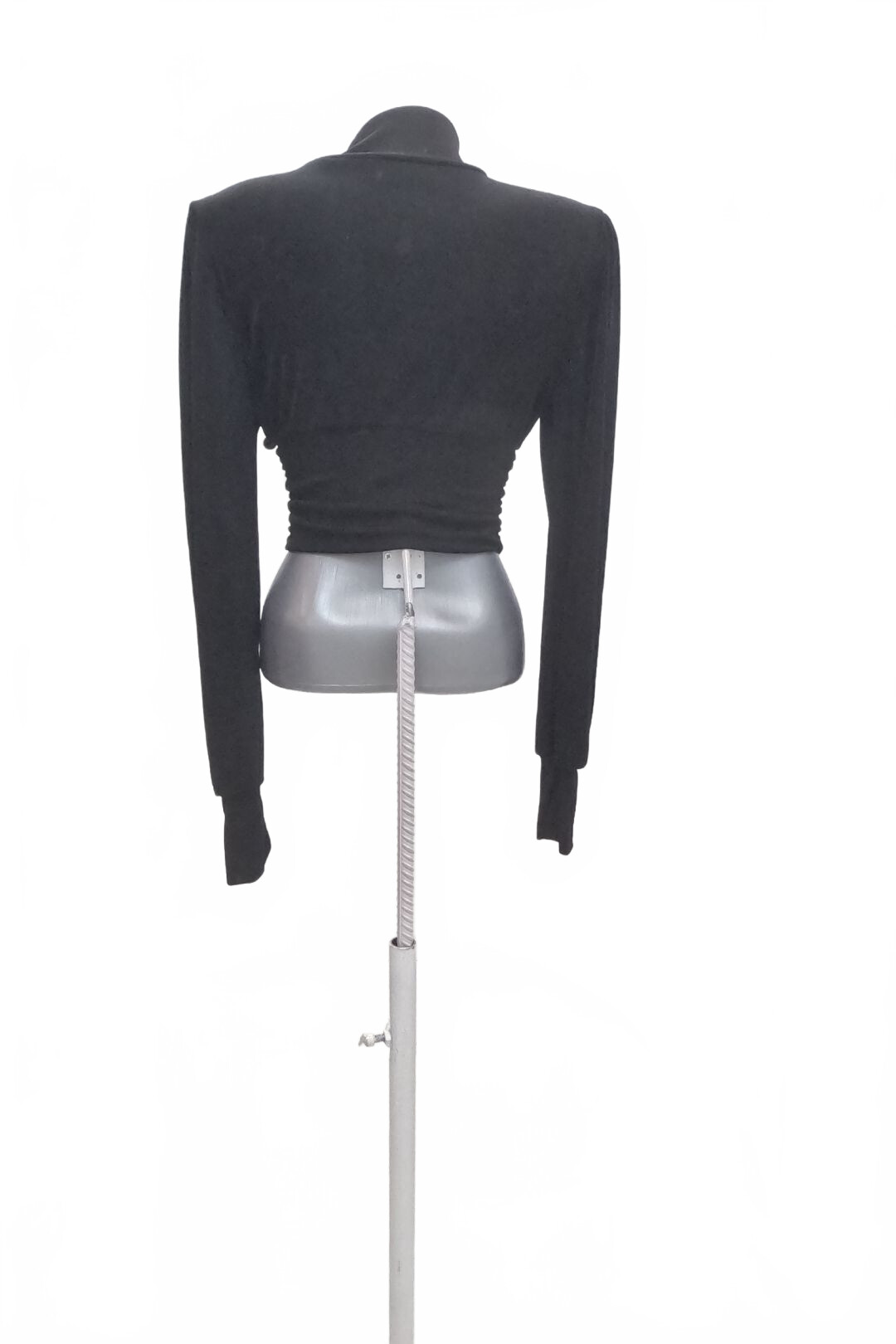 Damen -T-ShirtSheinohne Aufdruck,farbeschwarz,größeL
