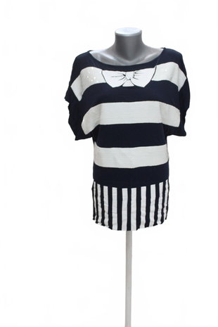 Damen -T-ShirtGenesismit Aufdruck,farbeblau,größeM
