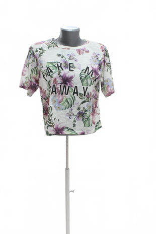 Damen -T-ShirtAtmospheremit Aufdruck,farbegeblümt,größe36