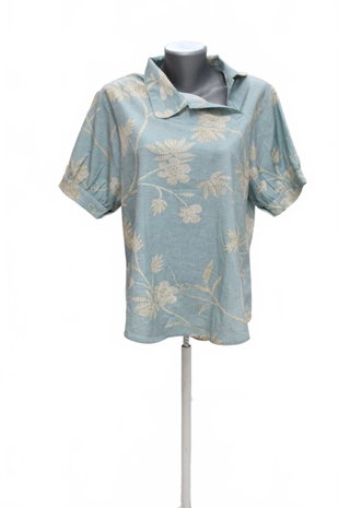 Damen -T-ShirtGenesisohne Aufdruck,farbegeblümt,größeM