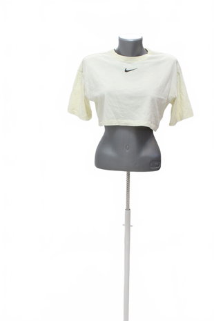 Damen -T-ShirtNikeohne Aufdruck,farbegelb,größeM
