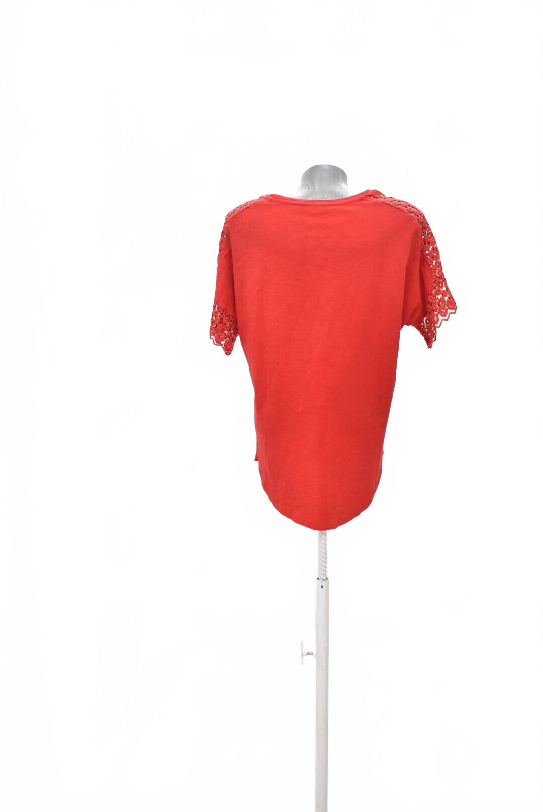 Damen -T-ShirtF&Fohne Aufdruck,farberot,größe38