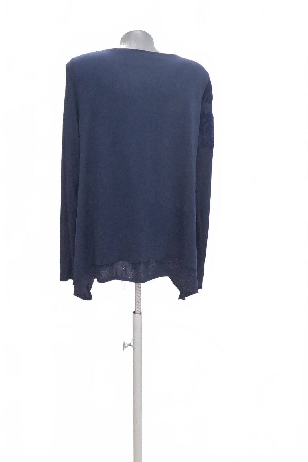 Damen -T-ShirtDesigualmit Aufdruck,farbeblau,größeL