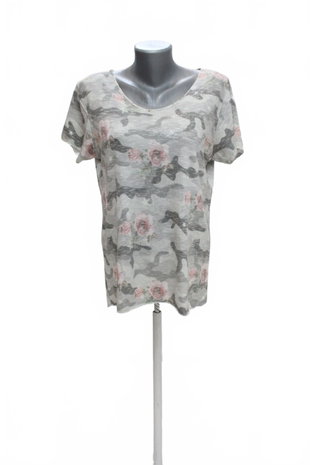 Damen -T-ShirtGenesisohne Aufdruck,farbegemustert,größeM