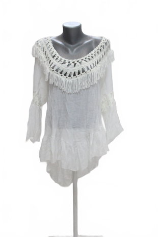 Damen bluse : Brand,Farbeweiss,größe: size