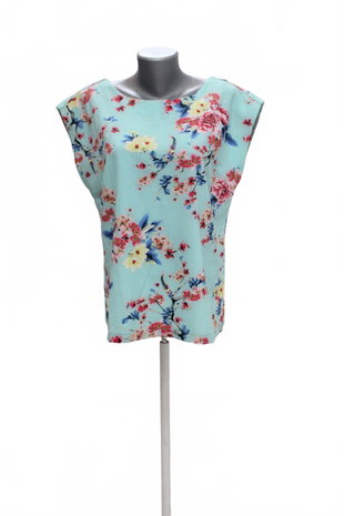 Damen -T-ShirtGenesisohne Aufdruck,farbegeblümt,größe44