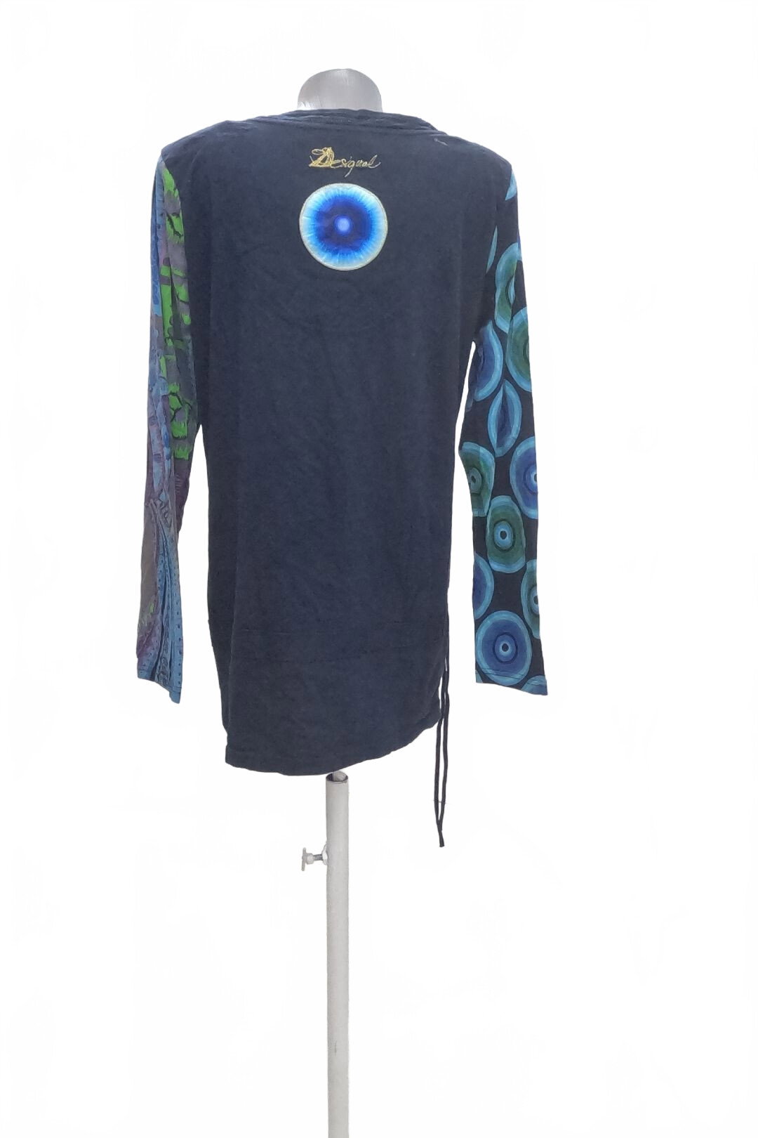 Damen -T-ShirtDesigualohne Aufdruck,farbegemustert,größe2XL