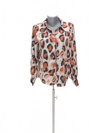 Damen bluse : Brand,Farbeanimal-print,größe: size