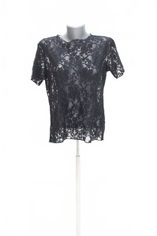 Damen -T-ShirtGenesisohne Aufdruck,farbeschwarz,größeXL