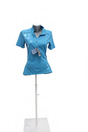 Damen -T-ShirtCrivitohne Aufdruck,farbeblau,größeM