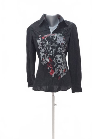 Damen bluse : Brand,Farbegemustert,größe: size