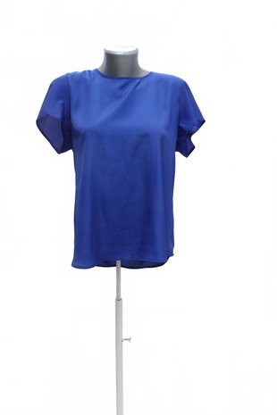Damen -T-ShirtEsmaraohne Aufdruck,farbeblau,größe42