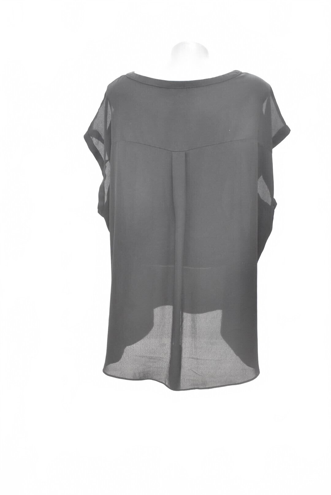 Damen -T-ShirtF&Fohne Aufdruck,farbeschwarz,größe50