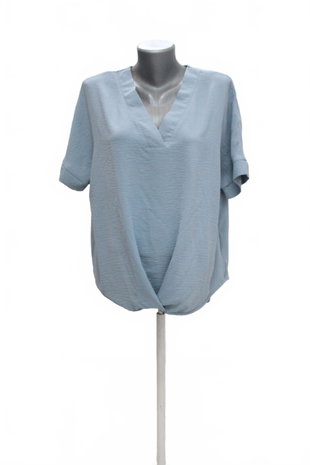 Damen -T-ShirtJaninaohne Aufdruck,farbeblau,größe40