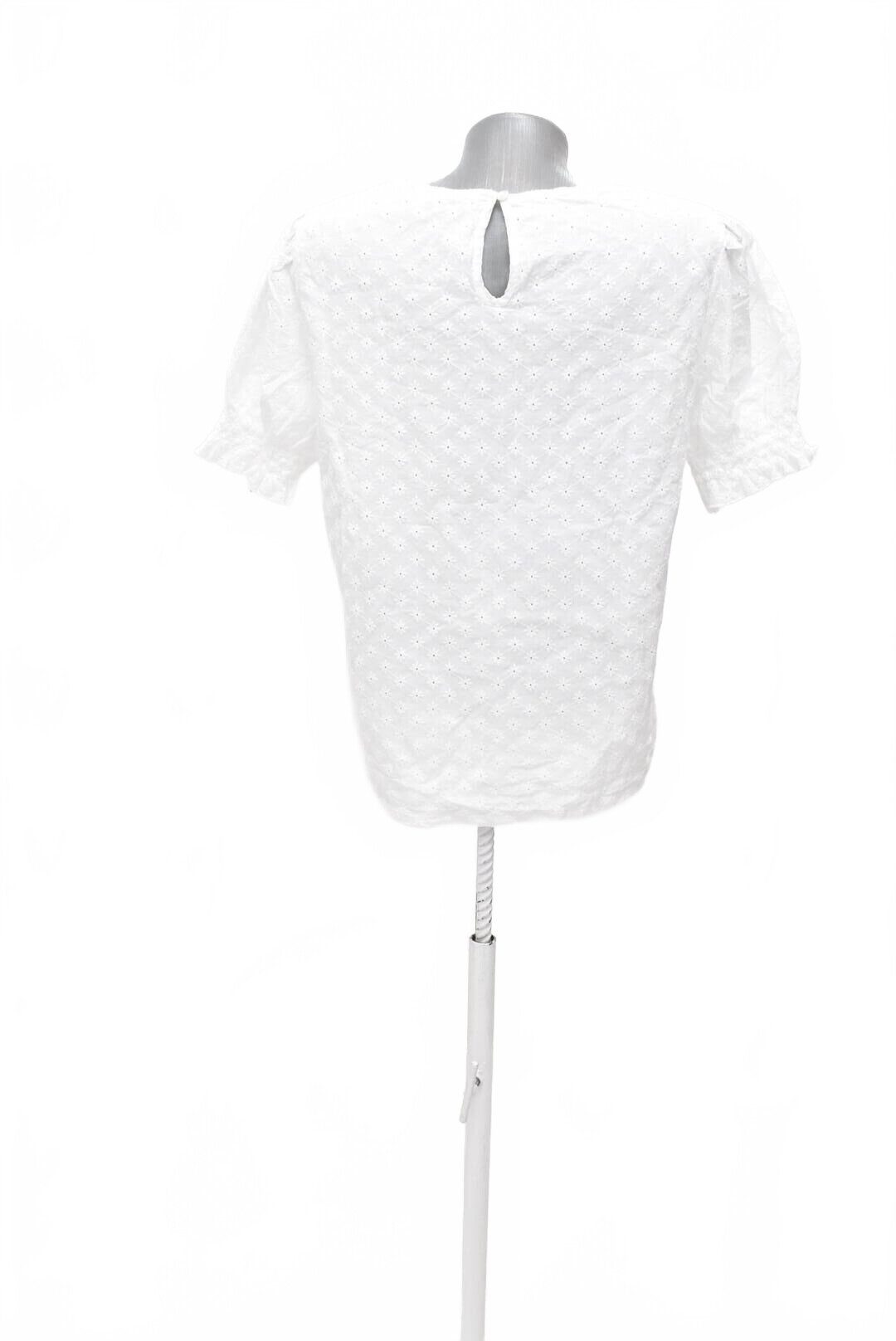 Damen -T-ShirtTchiboohne Aufdruck,farbeweiss,größe38