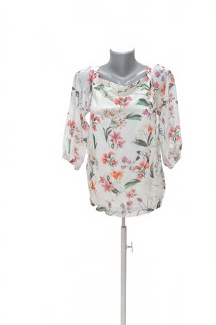 Damen -T-ShirtOrsayohne Aufdruck,farbegeblümt,größeM