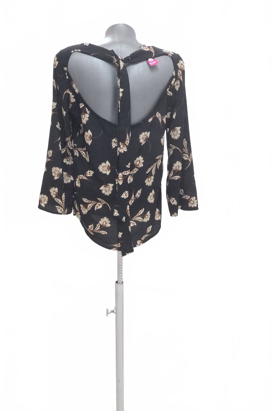 Damen -T-ShirtRinascimentoohne Aufdruck,farbegeblümt,größeS