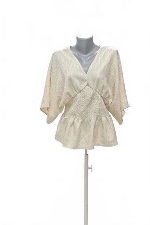 Damen -T-ShirtGenesisohne Aufdruck,farbebeige,größeXL