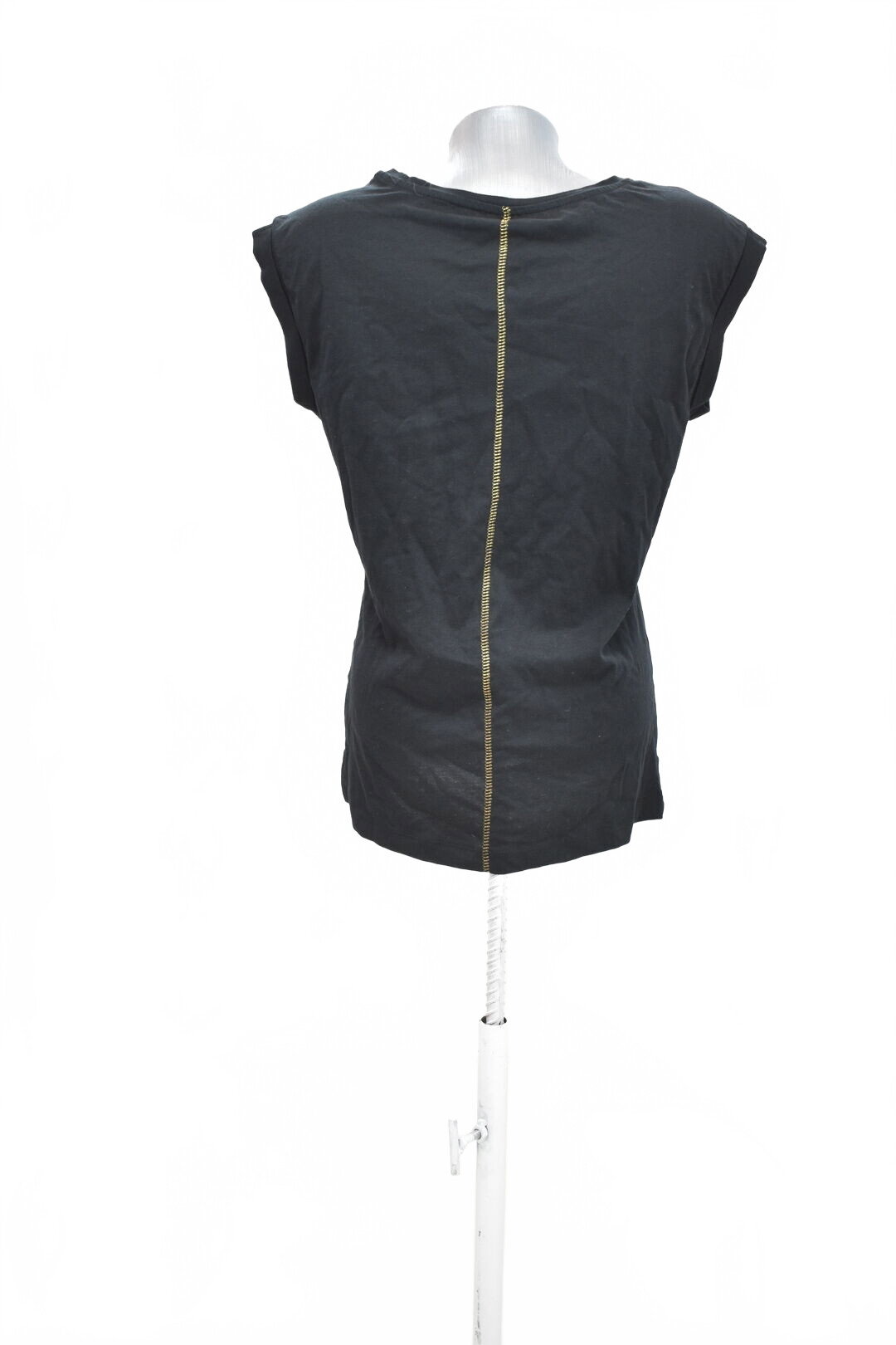 Damen -T-ShirtGenesismit Aufdruck,farbeschwarz,größeS