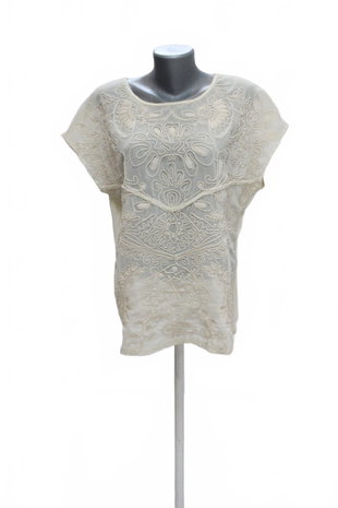 Damen -T-ShirtMarks & Spencerohne Aufdruck,farbebeige,größeXL