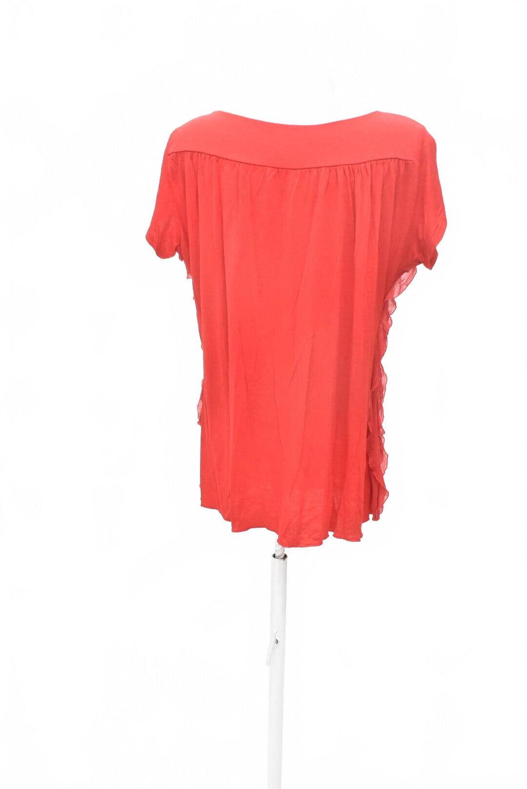 Damen -T-ShirtGenesisohne Aufdruck,farberot,größeXL