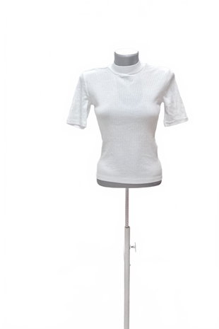 Damen -T-ShirtSinsayohne Aufdruck,farbeweiss,größeS