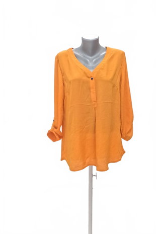 Damen -T-ShirtBelovedohne Aufdruck,farbeorange,größe44