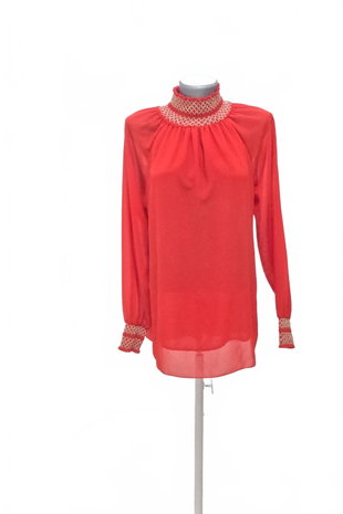 Damen -T-ShirtGenesisohne Aufdruck,farberot,größeL