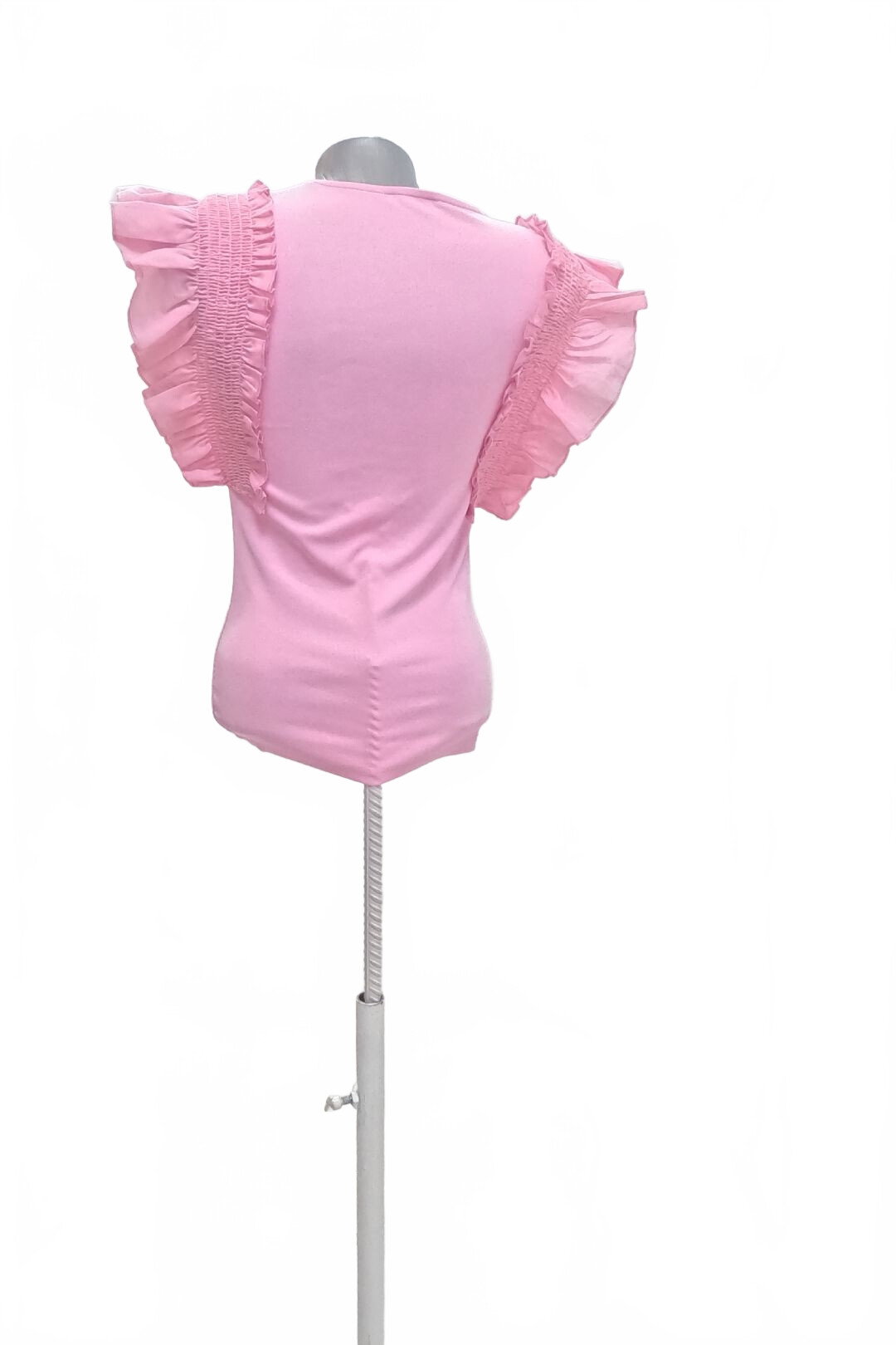 Damen -T-ShirtAmisuohne Aufdruck,farberute,größeS