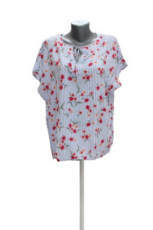 Damen -T-ShirtTom Tailorohne Aufdruck,farbegeblümt,größe42