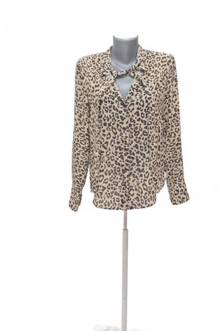 Damen bluse : Brand,Farbeanimal-print,größe: size