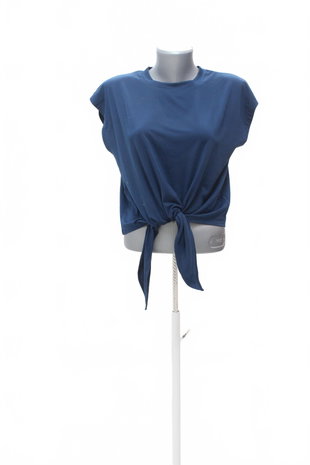 Damen -T-ShirtNewcentialohne Aufdruck,farbeblau,größeXS