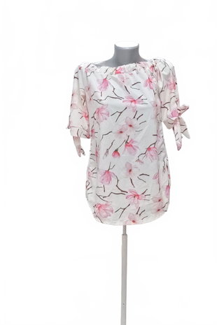 Damen -T-ShirtGenesisohne Aufdruck,farbegeblümt,größeS