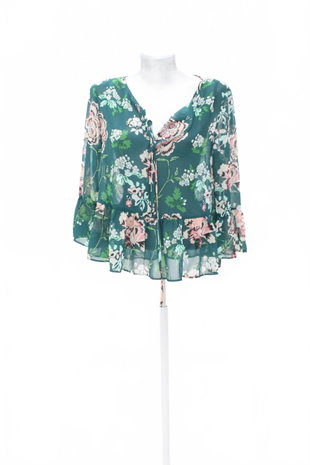 Damen bluse : Brand,Farbegeblümt,größe: size