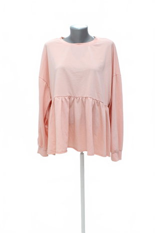 Damen -T-ShirtGenesisohne Aufdruck,farberute,größeXL