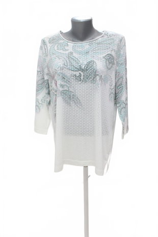 Damen -T-ShirtGenesisohne Aufdruck,farbegemustert,größe44