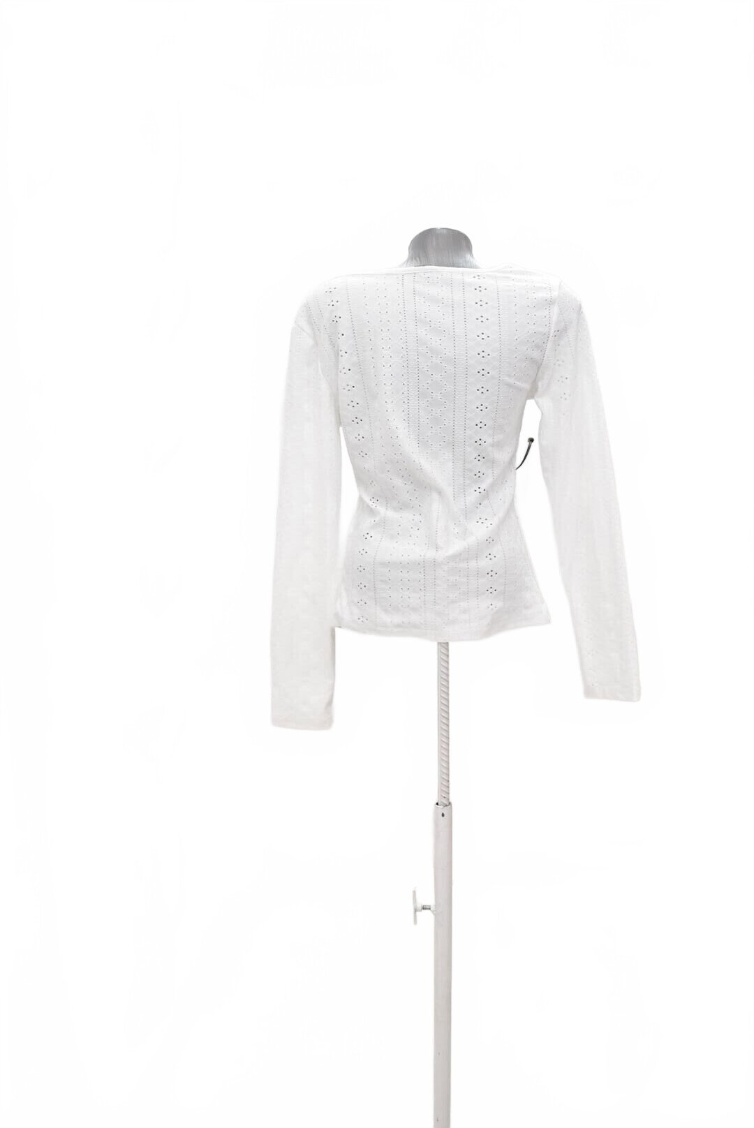 Damen -T-ShirtSheinohne Aufdruck,farbeweiss,größe40