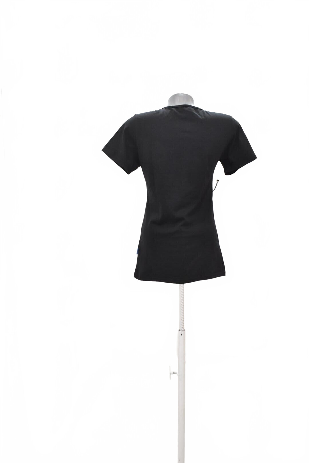 Damen -T-ShirtAdidasmit Aufdruck,farbeschwarz,größeL