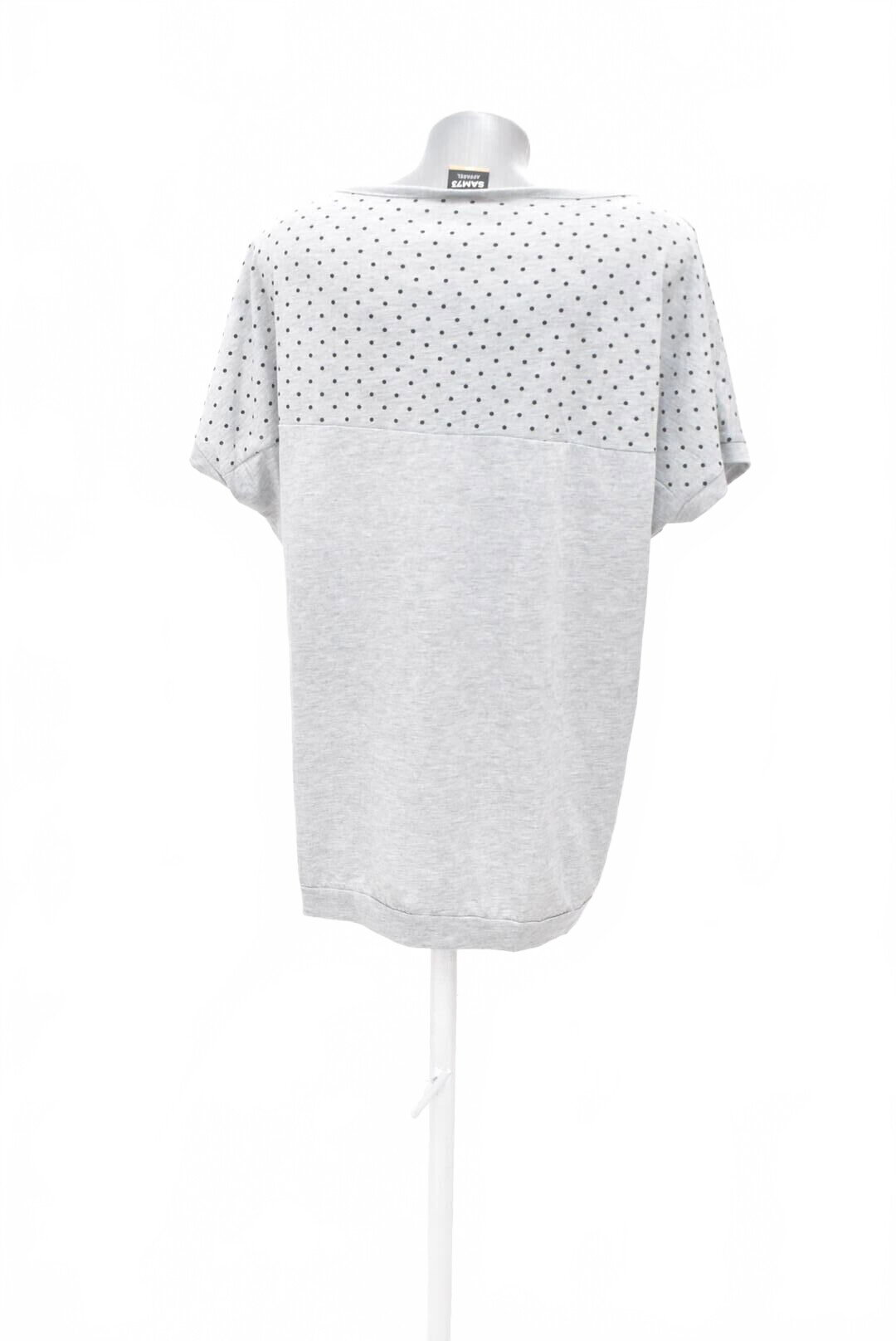 Damen -T-ShirtSam 73ohne Aufdruck,farbegrau,größe2XL