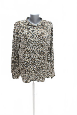 Damen bluse : Brand,Farbeanimal-print,größe: size