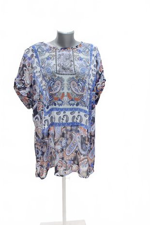 Damen -T-ShirtGenesisohne Aufdruck,farbedurchsichtig,größe52