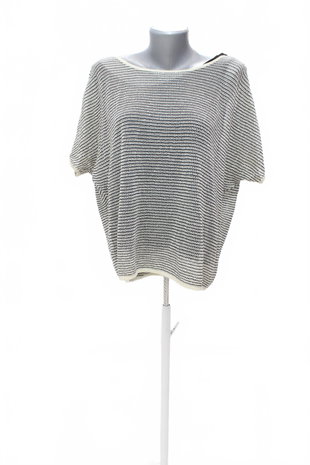 Damen -T-ShirtCamaieuohne Aufdruck,farbegemustert,größeL