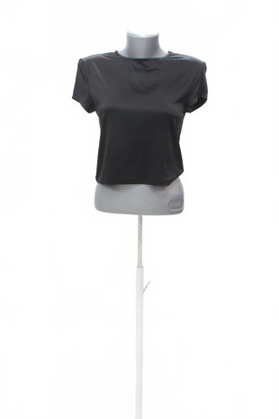 Damen -T-ShirtDividedohne Aufdruck,farbeschwarz,größeL